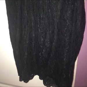 Black lace Skirt